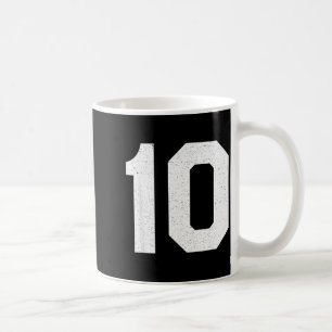 Mug Numéro de maillot #10 10e anniversaire