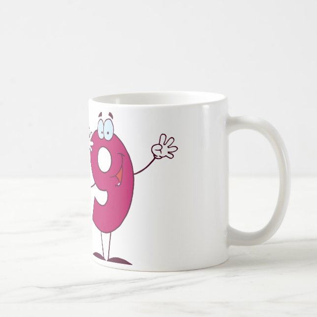 Mug Numéro heureux 99 (Droite)