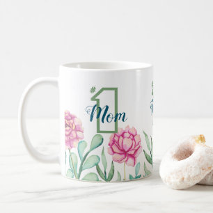 Mug Numéro Un Maman, Peony Garden