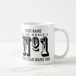 Mug Numéro Un Ventilateur De Football