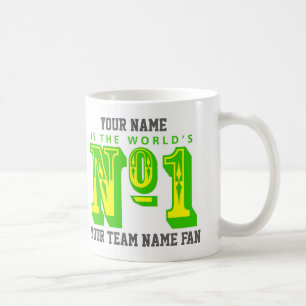 Mug Numéro Un Ventilateur De Football
