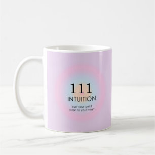 Mug Numérologie moderne des nombres anges 111 Intuitio
