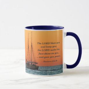Mug Numéros 6 24-26 Le Seigneur vous bénisse et vous g