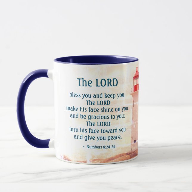 Mug Numéros 6 24-26 Le Seigneur vous bénisse, Phare (Gauche)
