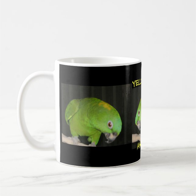 MUG NUQUE JAUNE AMAZONE (Gauche)
