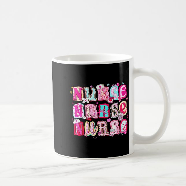 Mug Nurse Valentines Stethoscope Valentine Nursing Gir (Droite)