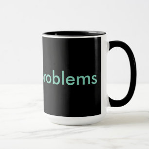 Mug #nursingissues noir & aqua