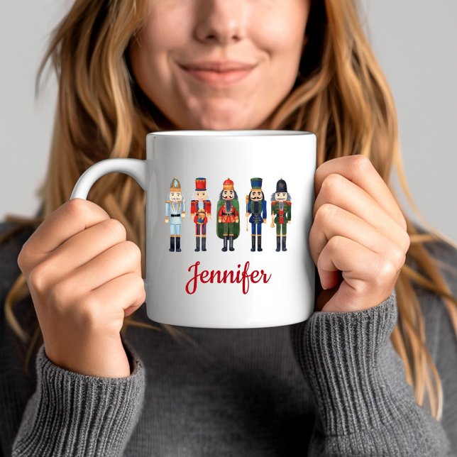 Mug Nutcracker Noël mignon (Cute Nutcracker Christmas Coffee Mug)