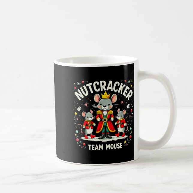 Mug Nutcracker Team Mouse Christmas Ballet Gift Merry  (Droite)