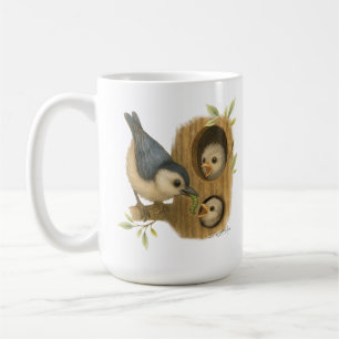 Mug Nuthatch à poitrine blanche