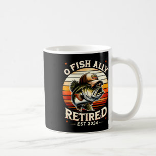 Mug Ô Poisson Allié Retraité Établissement 2024 Drôle