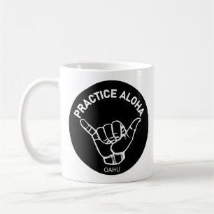 Mug Oahu - Pratiquer Aloha Shaka (Hang Loin)