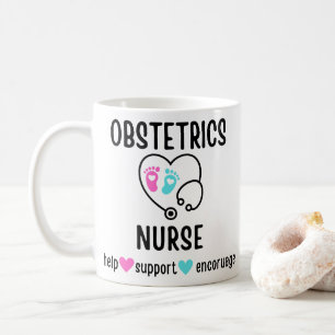 Mug OB Infirmière Cadeau obstétrique Infirmière obstét