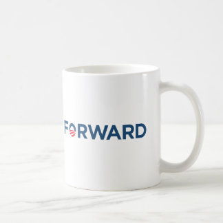 Mug Obama Biden 2012 en avant (bleu-foncé)