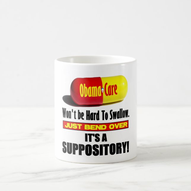 Mug ObamaCare - suppositoire (Centre)