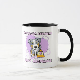 Mug Obéissance australienne de rassemblement de berge