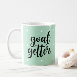 Mug Objectif Getter   Pois verts de la menthe