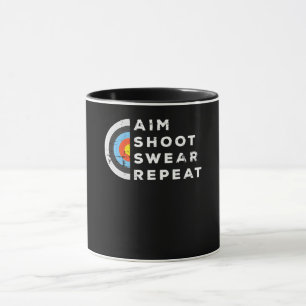 Mug Objectif Tir Sweat Répéter Costume d'arc Archer Ca