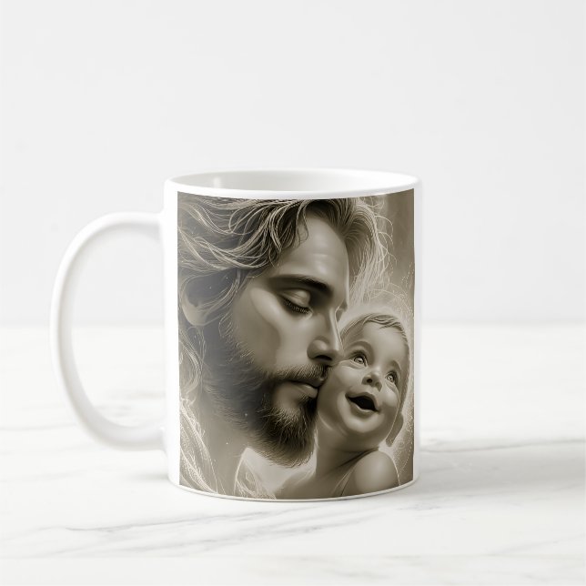 Mug Obligation sans fin avec enfant (Gauche)