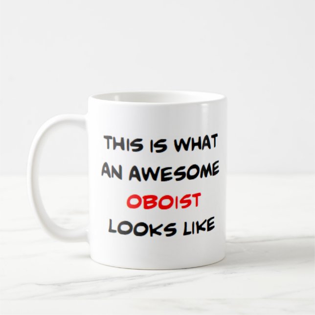 Mug oboïste, génial (Gauche)