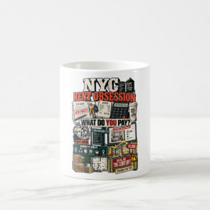 Mug Obsession du loyer à NYC New York City