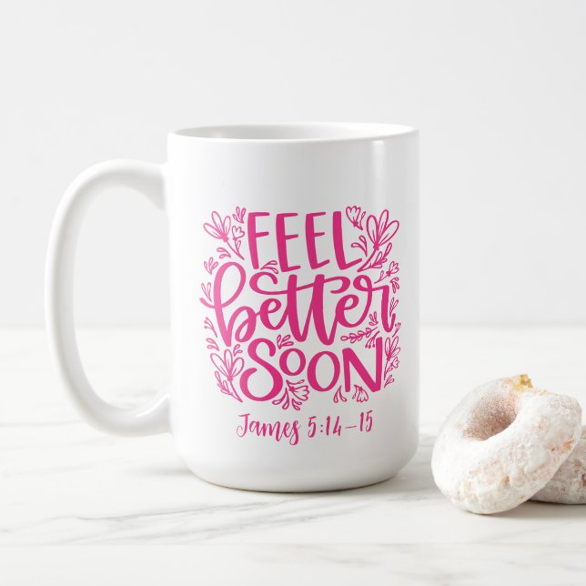 Mug Obtenez de bonnes boules cadeaux (Avec donut)