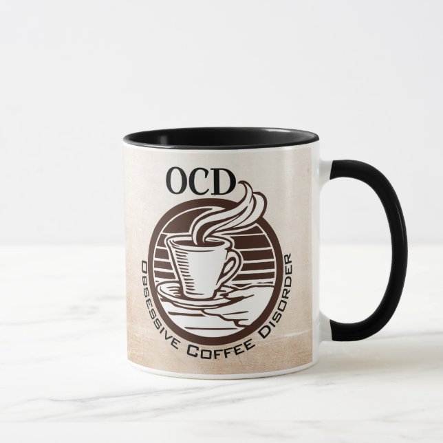 Mug OCD : Désordre obsédant de café (Droite)