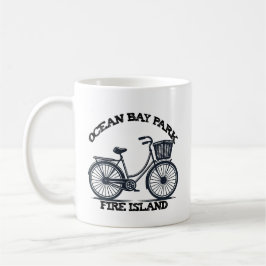 Mug OCEAN BAY PARK Fire Island vélo plage d'été maman