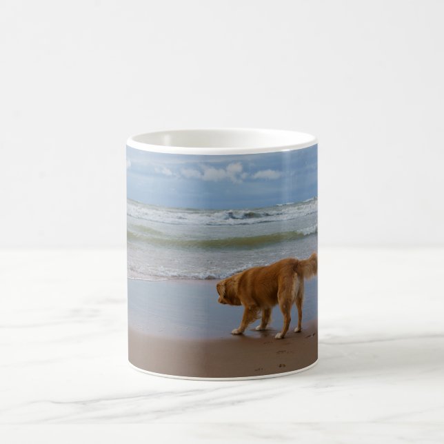 Mug Océan de tintement de chien d'arrêt de canard de (Centre)