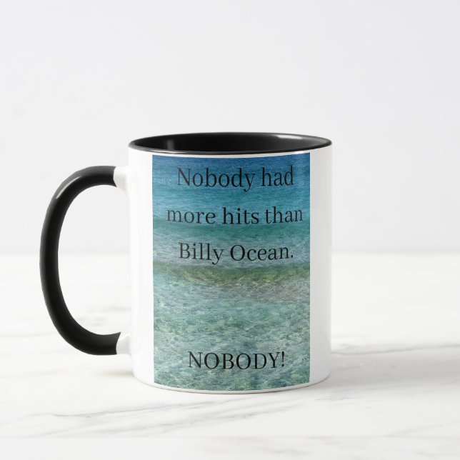 Mug Océan drôle de Billy (Gauche)
