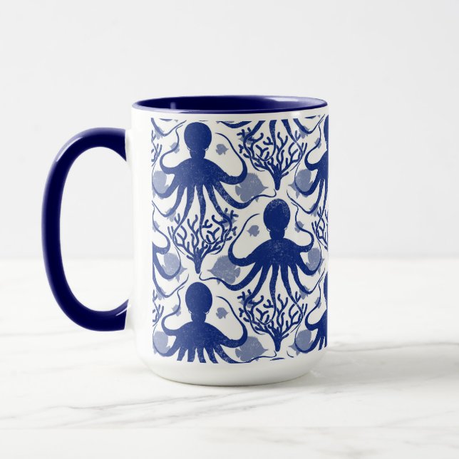 Mug octopus (Gauche)