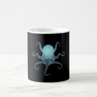 octopus glow in deep ocean sea life