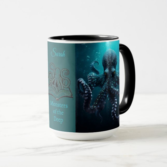 Mug Octopus Tentacle Paranormal Monstre Romance Nom (Devant droit)
