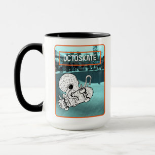 Mug Octoskate Skateboard Octopus