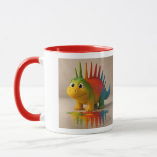 Mug Odd Friends - Poster Rainbow Dino