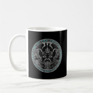 Mug Odin Avec Fenrir Huginn Et Muninn Norse Runes Dis