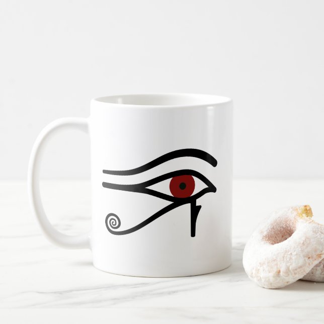 Mug OEil de Ra - Dieu égyptien (Avec donut)