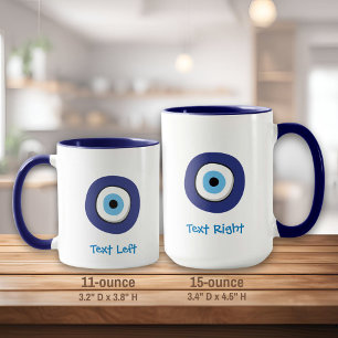 Mug Oeil malin grec