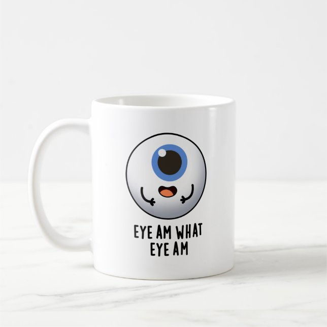 Mug Oeil Suis Ce Que L'Oeil Est Amusant Jeu D'Oeil (Gauche)