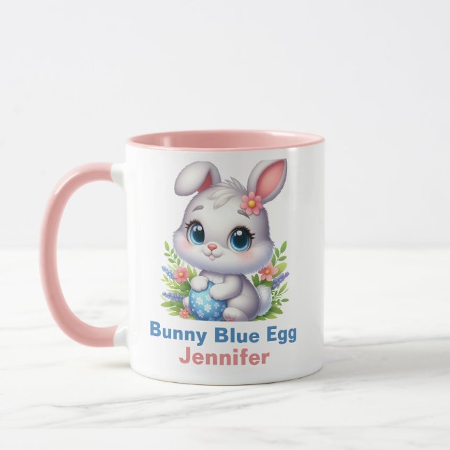 Mug Œuf Bleu de Lapin (Gauche)