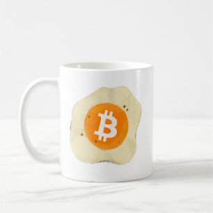 Mug Œuf de pièce numérique Illustration abstraite mode