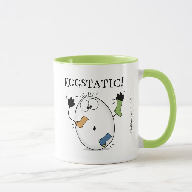 Mug Oeuf Éggstatique-Ecstatique (Droite)