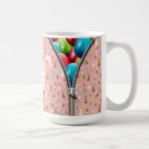 Mug OEufs de Pâques Whimsical Hoppy