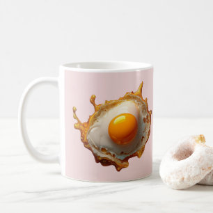 Mug Oeufs frits Côté soleil vers le haut