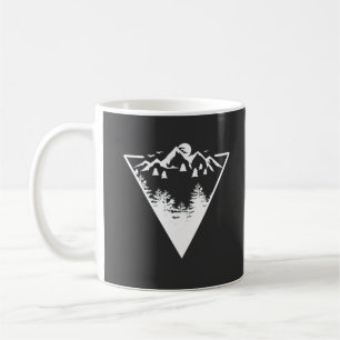 Mug Œuvre d'art à cadre triangulaire avec paysage sauv