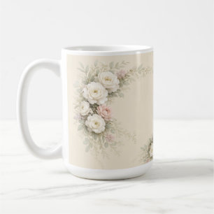 Mug Œuvre d'art florale de jardin européen