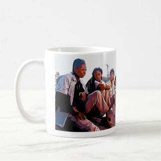 Mug Œuvre d'art inspirée de films noirs classiques des