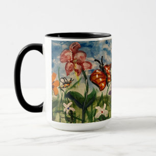 Mug Oeuvre originale couleur printemps