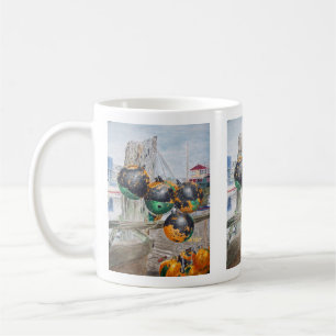Mug Œuvres d'art de pare-battages de quai