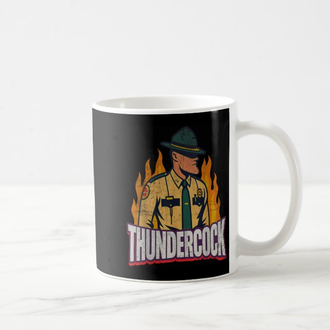 Mug Officer Sergeant Cius Thunder Bodycam Funny Meme  (Droite)